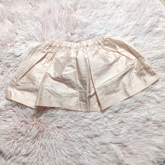 Tea Collection Blush Silk Skirt medium - Picture 2 of 7